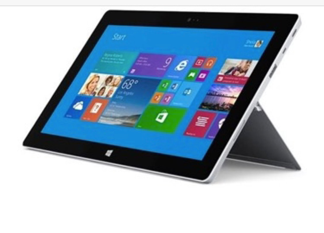 Microsoft Surface 3 1645 10.8in Tablet Intel Atom 1.60GHz 2GB RAM 64GB SSD  - Silver